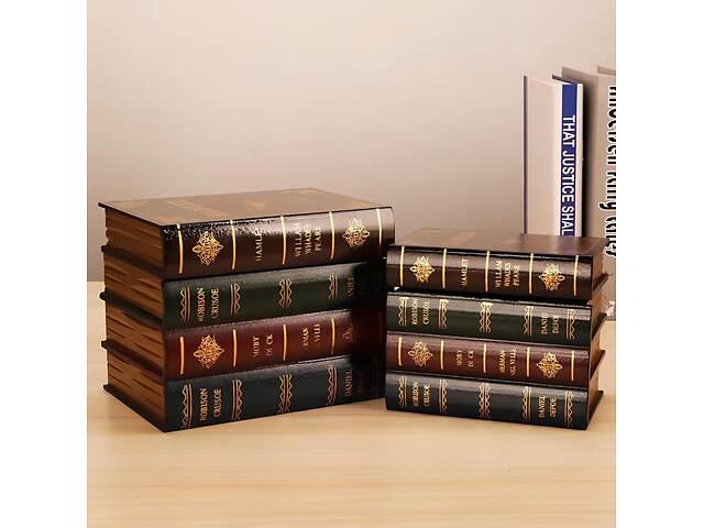 Книжный тайник-шкатулка RESTEQ — оригинальное решение для хранения ценностей и украшение интерьера - Фото 6