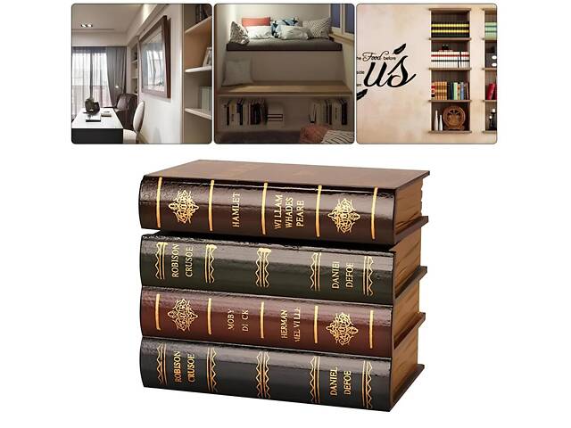 Книжный тайник-шкатулка RESTEQ — оригинальное решение для хранения ценностей и украшение интерьера - Фото 8