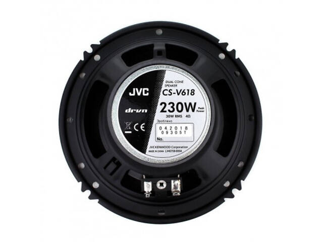 Коаксіальна акустика JVC CS-V618 - Фото 5