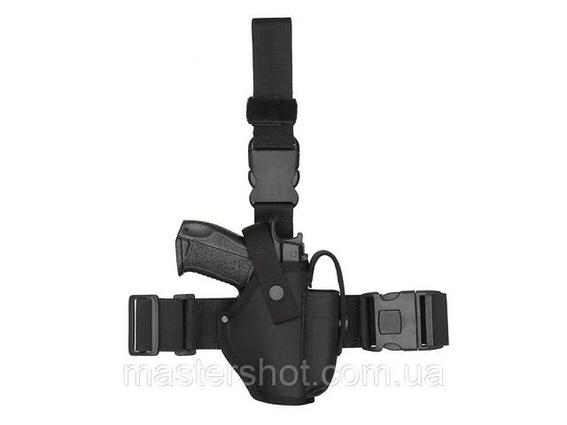 Кобура Форт-17 стегновий економ oxford 600d чорний 17751 ms - Фото 1