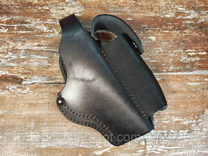 Кобура Шкіряна до Форт 12 поясна з чохлом під магазин ms