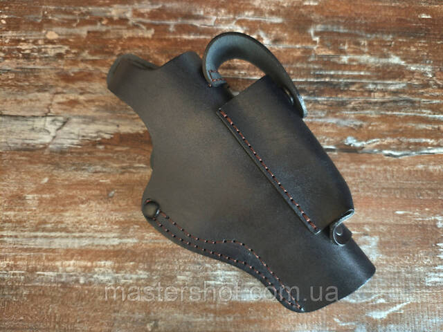 Кобура Шкіряна для ТТ поясна з чохлом підсумком під магазин ms - Фото 1