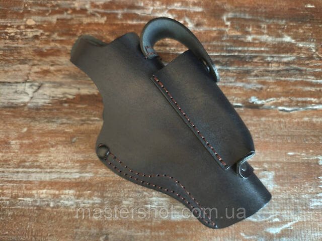 Кобура Шкіряна для ТТ поясна з чохлом підсумком під магазин ms - Фото 3