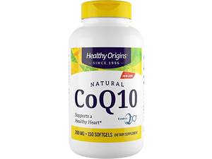 Коензим Q10, Healthy Origins, Kaneka Q10 (CoQ10), 200 мг, 150 капсул