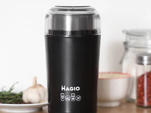 Кавомолка Magio MG-193 200 Вт чорна