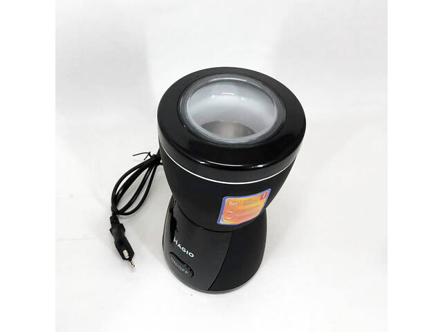 Кавомолка MAGIO MG-205 200 Вт, Кавомолка побутова електрична, Портативна кавомолка, Подрібнювач кави - Фото 3