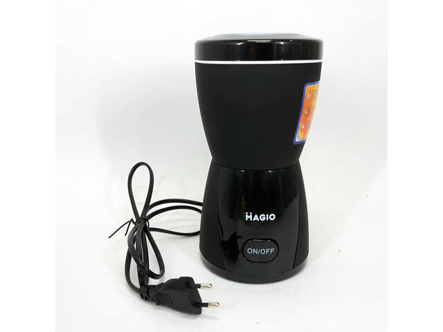 Кавомолка MAGIO MG-205 200 Вт, Кавомолка побутова електрична, Портативна кавомолка, Подрібнювач кави - Фото 5