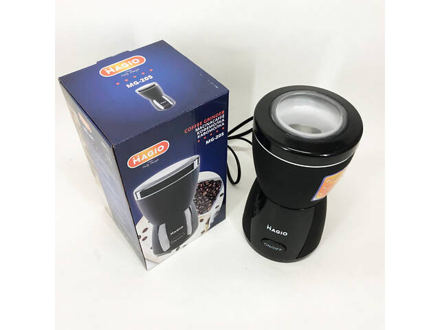 Кавомолка MAGIO MG-205 200 Вт, Кавомолка побутова електрична, Портативна кавомолка, Подрібнювач кави - Фото 10