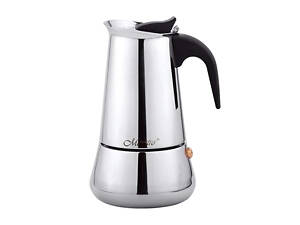 Кавоварка гейзерна нержавіюча Maestro 300мл (MR-1660-6)