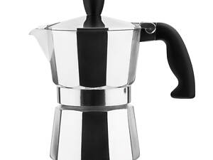 Кофеварка гейзерная Vinzer Moka Espresso VZ-50385 120 мл 3 чашки серебристая
