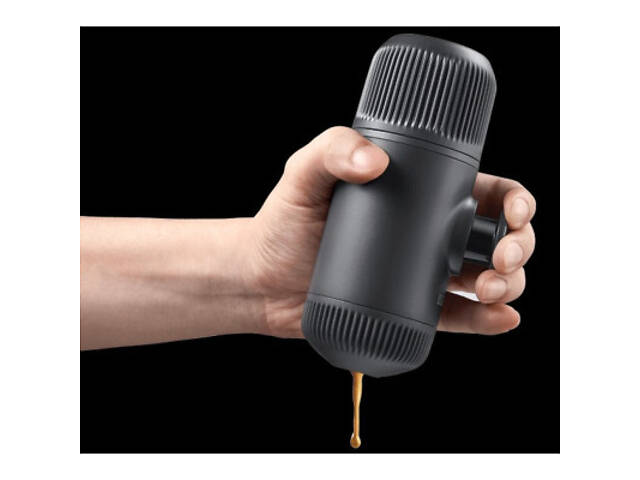 Кавоварка кемпінгова Wacaco Nanopresso з чохлом сіра (WNANOGRcase) - Фото 3