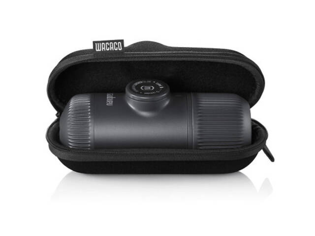 Кавоварка кемпінгова Wacaco Nanopresso з чохлом сіра (WNANOGRcase) - Фото 10