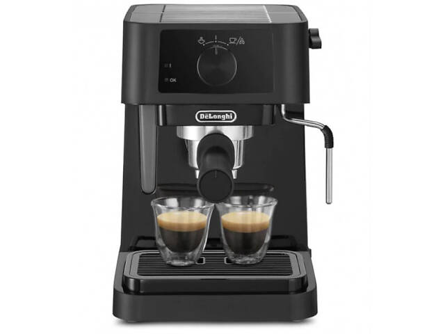 Кофеварка рожковая DeLonghi EС-230-BK 1100 Вт - Фото 1