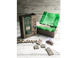 Кавовий набір з чорним шоколадом «Вітаю» OK-1030