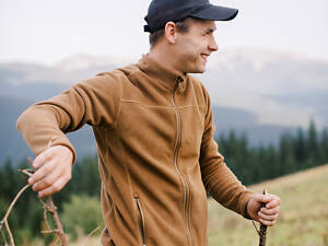 Кофта флісова Tribe Fleece Jacket Full Zip T-KJ-0011-sand, 50