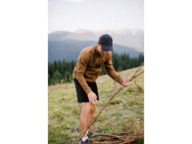 Кофта флісова Tribe Fleece Jacket Full Zip T-KJ-0011-sand, 50 - Фото 2