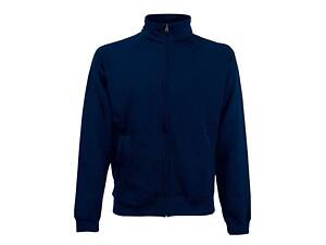 Кофта Fruit of the loom Classic sweat jacket S Темно-синий (62-230-0)