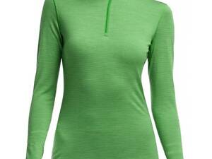Кофта Icebreaker BF 200 Oasis LS Half Zip Stripe WMN Green XS (1052-101 504 301 XS)