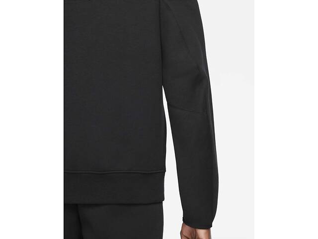 Кофта чоловіча Nike Sportswear Tech Fleece Windrunner Full-Zip Hoodie (FB7921-010) XL Чорний - Фото 7