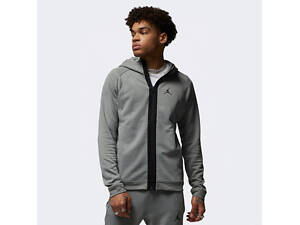 Кофта чоловіча Nike Sprt Stmt Air Flc Fz S Сіра (DV9783-063)