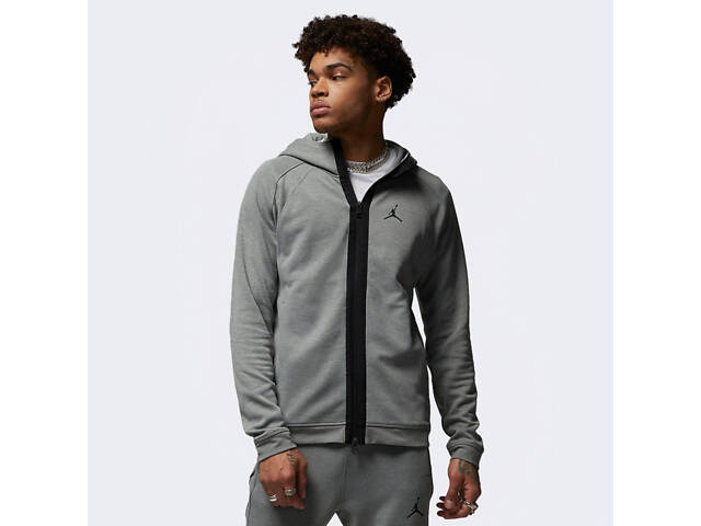 Кофта чоловіча Nike Sprt Stmt Air Flc Fz 2XL Сірий (DV9783-063) - Фото 1