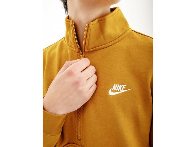 Кофта Nike CLUB BB HZ TOP DD4732-716 - Фото 3