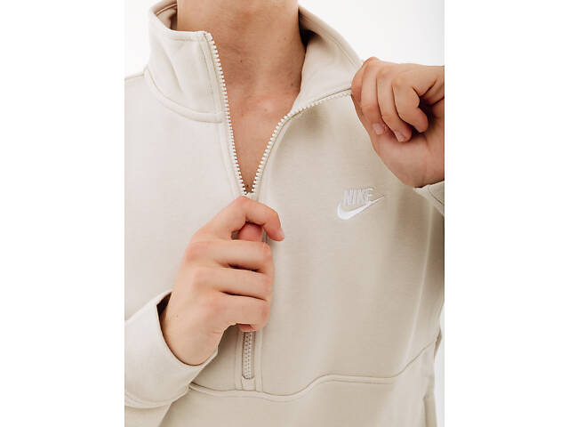 Кофта Nike CLUB BB HZ TOP DD4732-073 - Фото 3