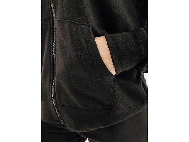 Кофта Nike CLUB FLC FZ HOODIE STD DQ5471-010 - Фото 2