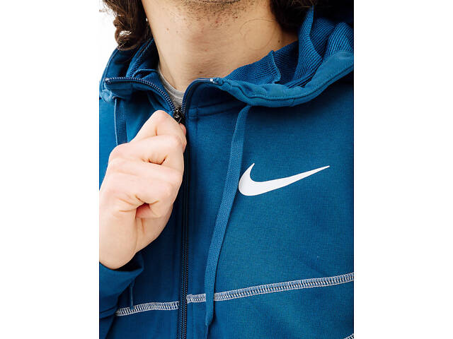 Кофта Nike DF FLC HD FZ ENERG FB8575-476 - Фото 3