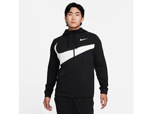 Кофта Nike M Nk Df Flc Hd Fz (FB8575-010) S Черный