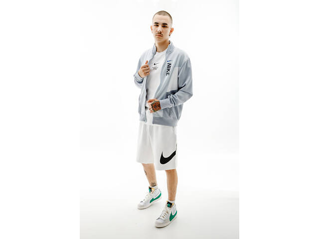 Кофта Nike M NSW HYBRID PK TRACKTOP FB1626-043 - Фото 5