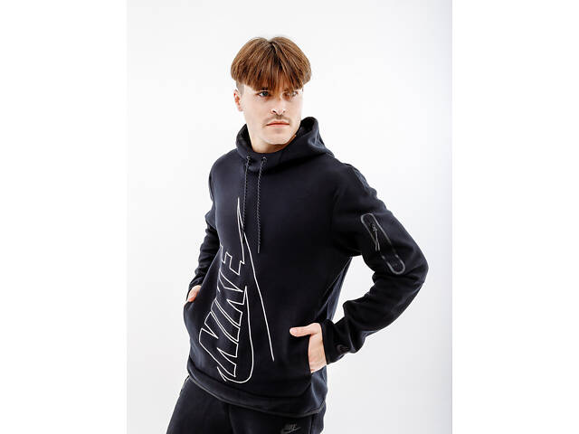 Кофта Nike TCH FLC GX PO HOODIE DX0577-010 - Фото 1