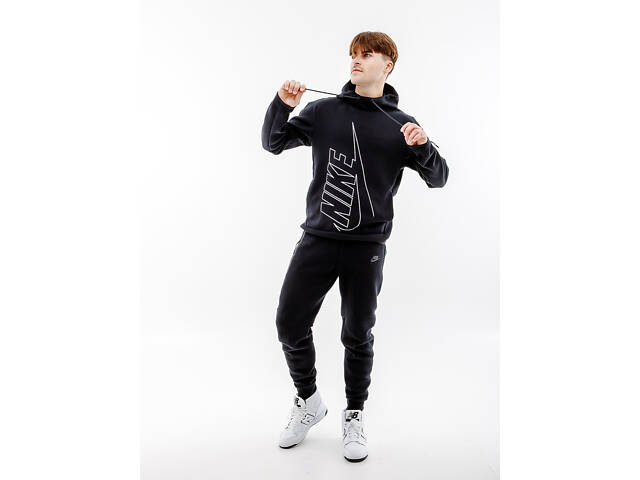 Кофта Nike TCH FLC GX PO HOODIE DX0577-010 - Фото 5
