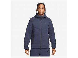 Кофта Nike Tech Fleece Fz Wr (FB7921-473) XL Темно-Синий