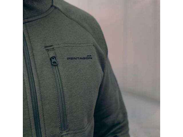 Кофта PENTAGON Leonidas 2.0 Олива - Фото 3