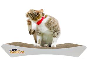 Кігтеточка - лежанка дряпка для кішок та котів WellCat Graceful 53х8х24 см