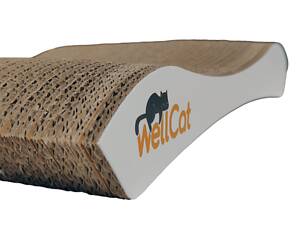 Кігтеточка - лежанка дряпка для кішок та котів WellCat Mini 45х5.5х24 см