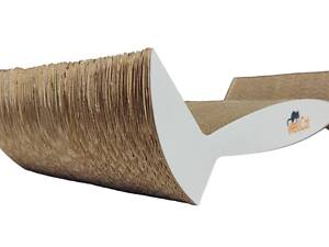 Кігтеточка - лежанка дряпка для кішок та котів WellCat Whiskers 54х12х24 см