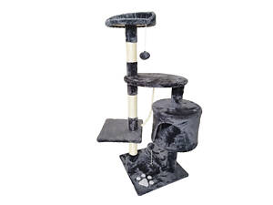 Кігтеточка, будиночок, дряпка для кішок Avko CatTree 1049 Grey