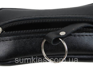 Шкіряна ключниця, чохол для ключів Always Wild чорна