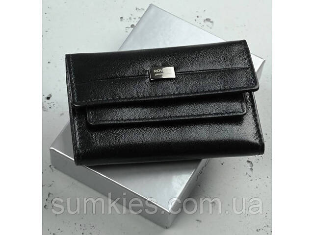 Шкіряна ключниця Rovicky чорний - Фото 1