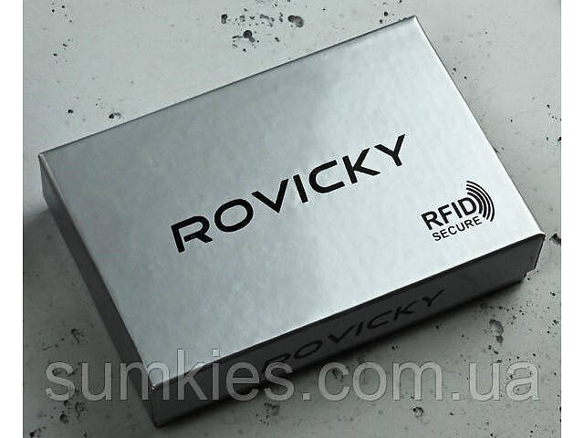 Шкіряна ключниця Rovicky чорний - Фото 4