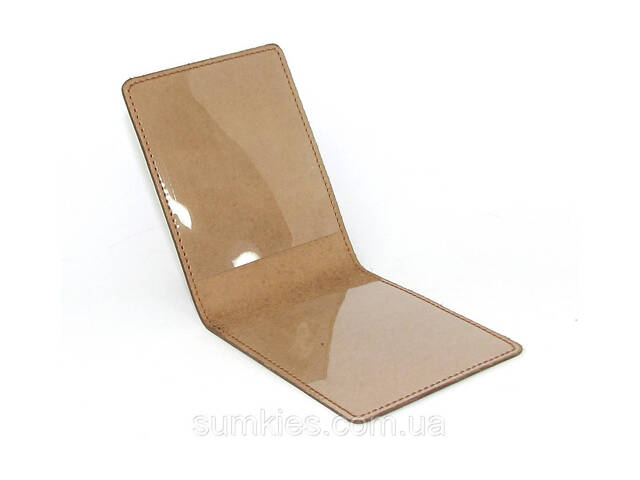 Шкіряна обкладинка посвідчення УБД і Військовий квиток обкладинки набір рудий - Фото 4