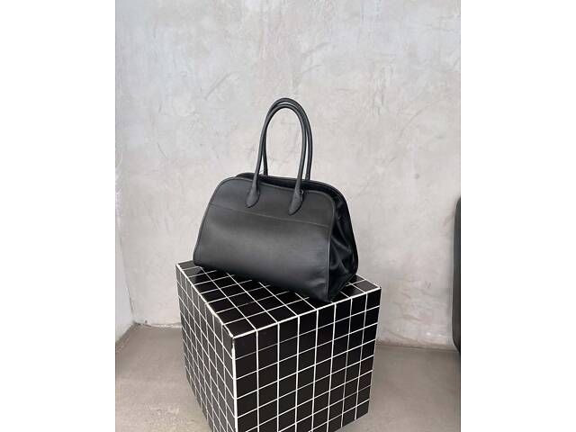 Кожаная рыжая сумка италия , большая в натуральной коже , обьемная TS00385 - Фото 3