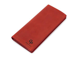 Кожаное женское портмоне GRANDE PELLE 11512 Красный