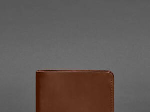 Шкіряний портмоне 4.4 (з затискачем) світло-коричневий Crazy Horse BlankNote