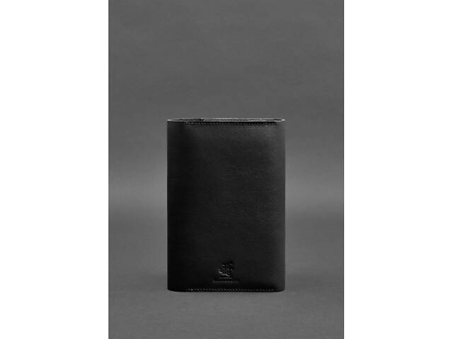 Шкіряний блокнот (Софт-бук) BlankNote 5.1 вугільно-чорний - Фото 6