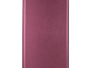 Кожаный чехол-книжка Classy для Apple iPhone 7 / 8 / SE (2020) (4.7') Бордовый