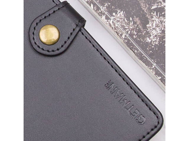 Шкіряний чохол-книжка GETMAN Gallant (PU) для Samsung Galaxy A53 5G Чорний - Фото 6