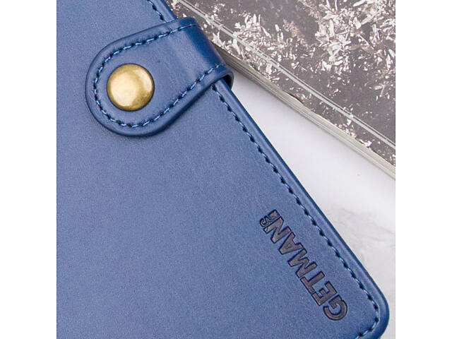 Шкіряний чохол-книжка GETMAN Gallant (PU) для Samsung Galaxy A53 5G Синій - Фото 7